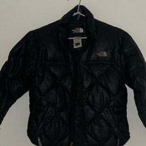 The North Face Kids Black Puffer Coat